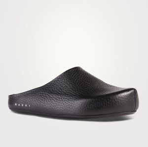 MARNI Leather Clog Shoes - UNISEX